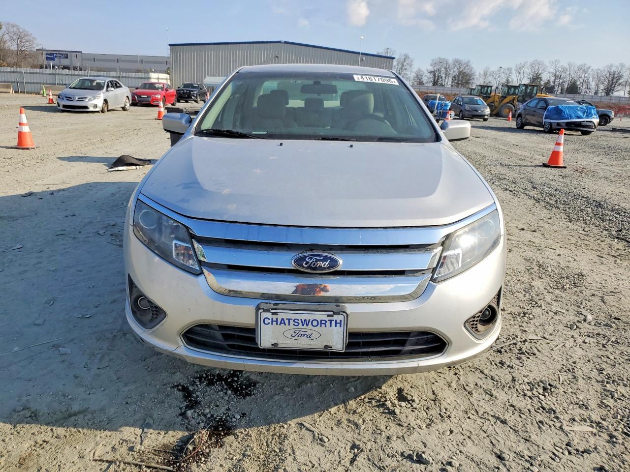 2012 Ford Fusion Серебряный vin: 3FAHP0HA4CR346185