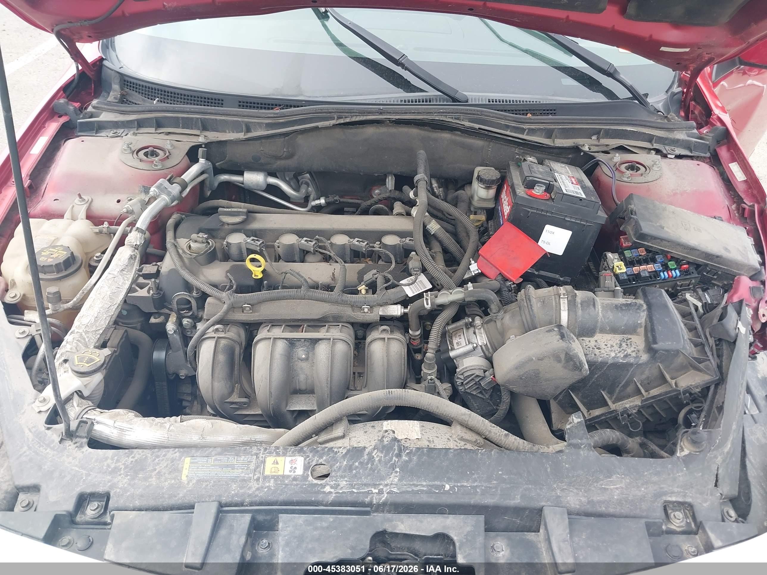 2012 Ford Fusion Se Red vin: 3FAHP0HA4CR349264