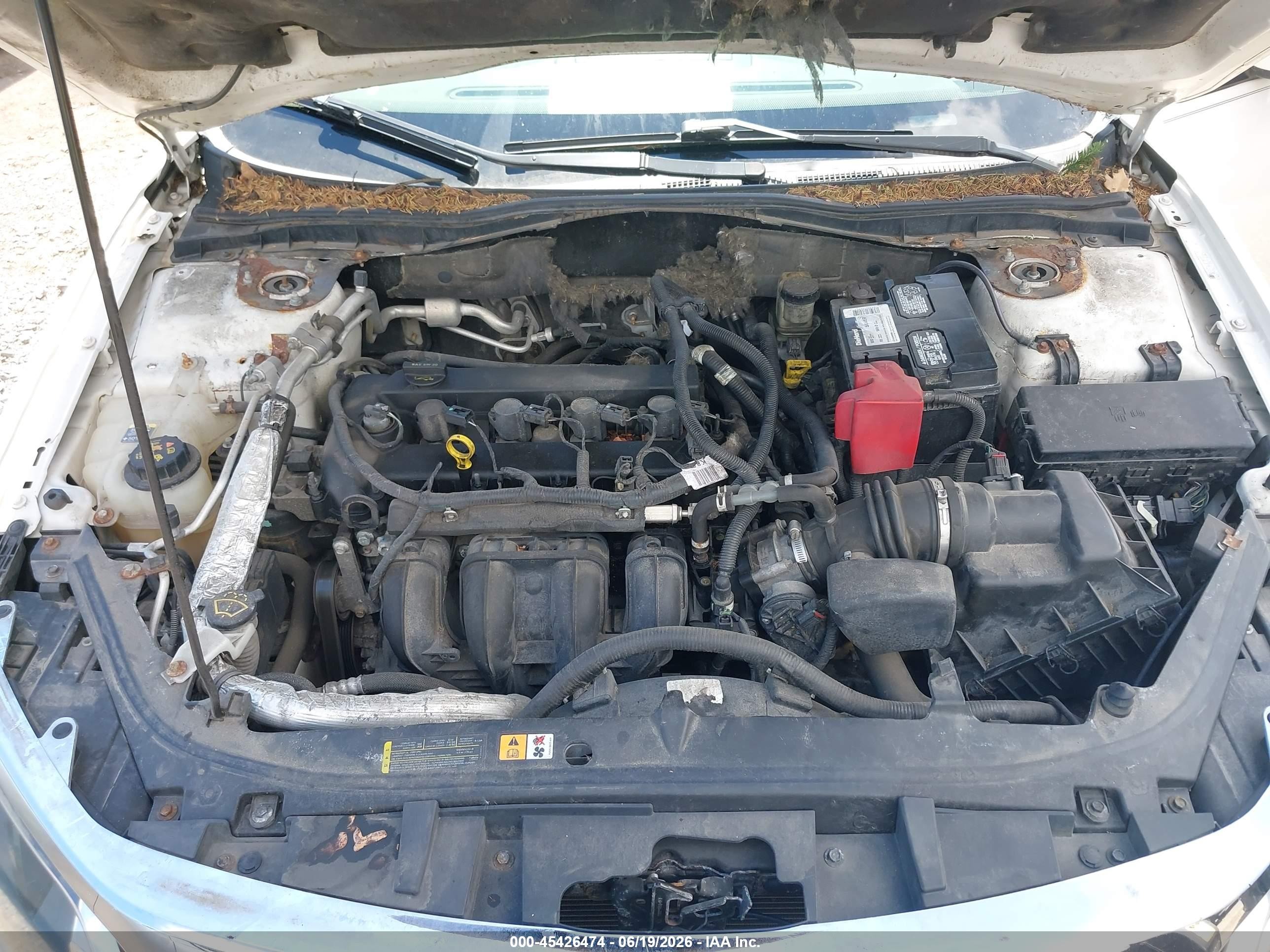 2012 Ford Fusion Se White vin: 3FAHP0HA4CR355923