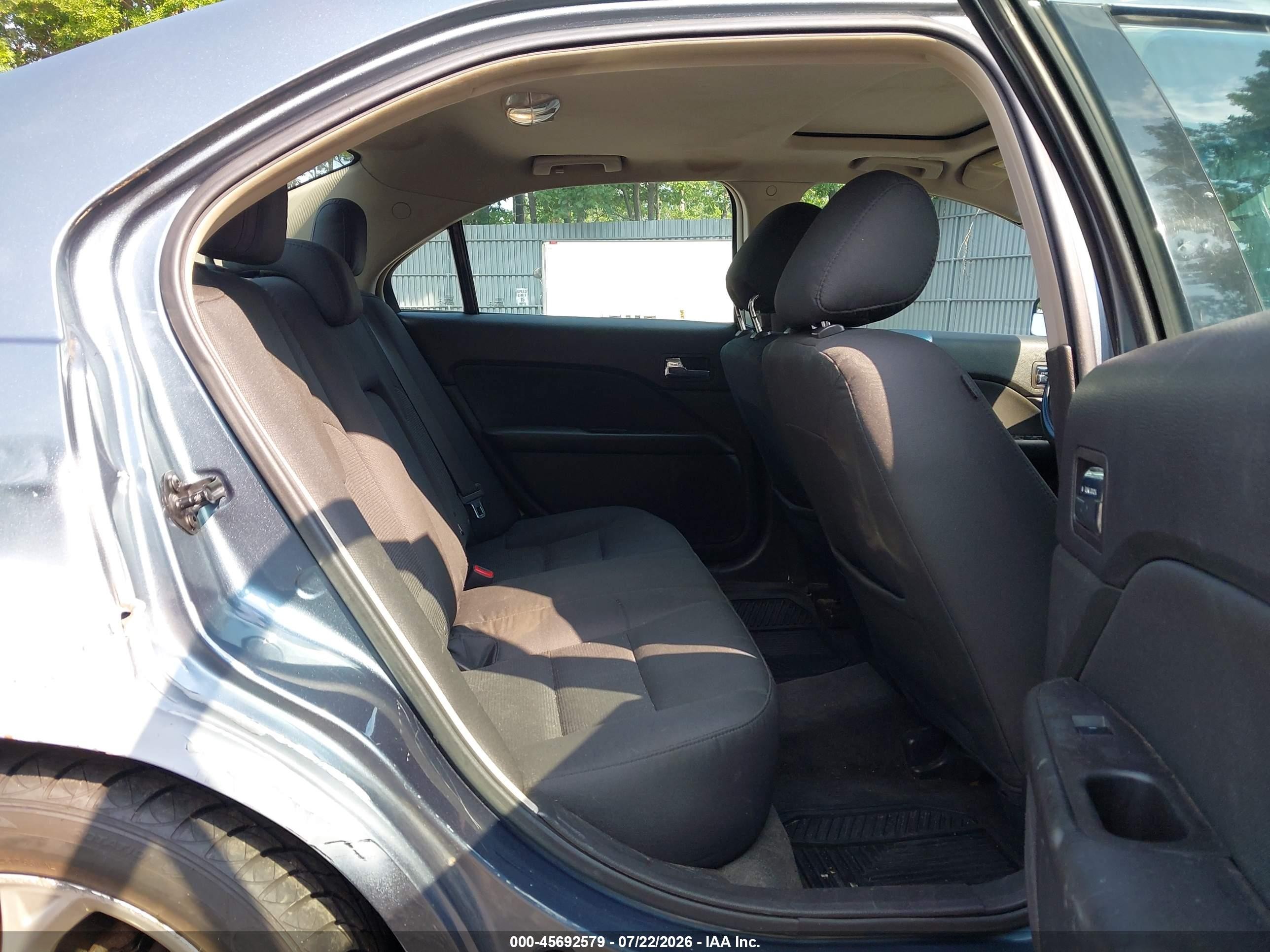 2012 Ford Fusion Se Blue vin: 3FAHP0HA4CR387237