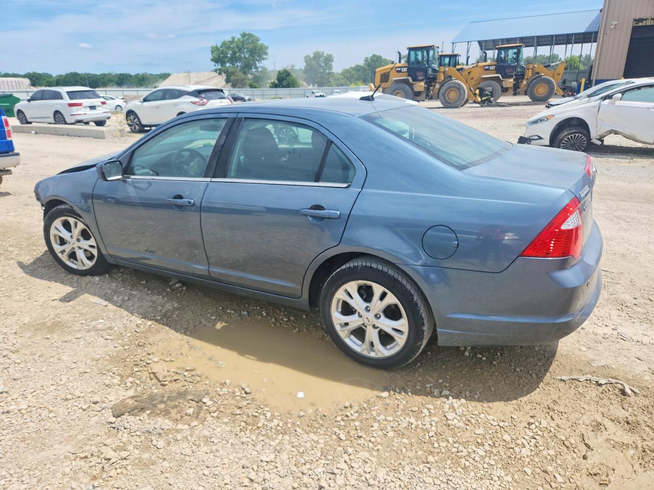 2012 Ford Fusion Se Blue vin: 3FAHP0HA4CR395953