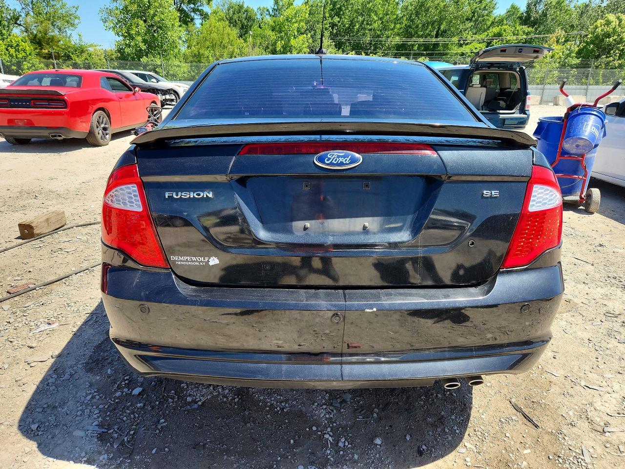 2012 Ford Fusion Se Gray vin: 3FAHP0HA4CR410872