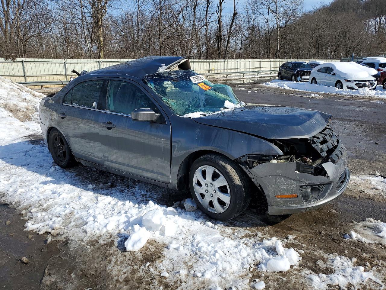 2010 Ford Fusion Se Серый vin: 3FAHP0HA5AR134960