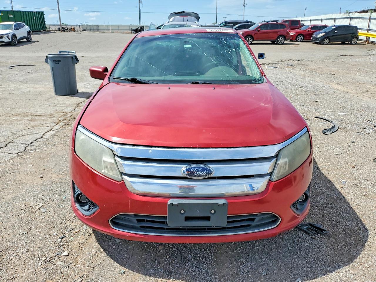 2010 Ford Fusion Se Red vin: 3FAHP0HA5AR151614