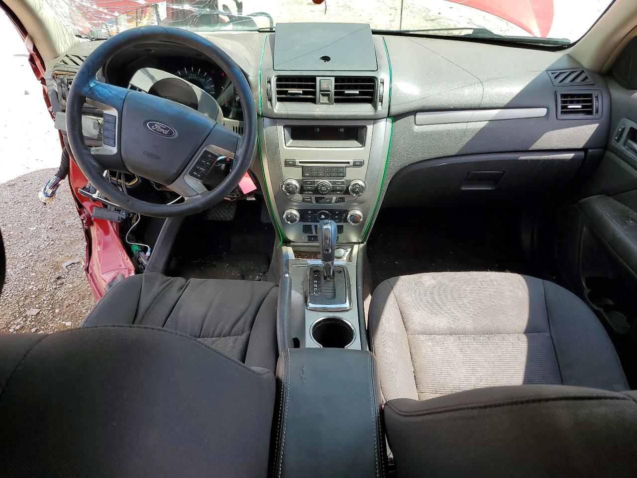 2010 Ford Fusion Se Red vin: 3FAHP0HA5AR151614
