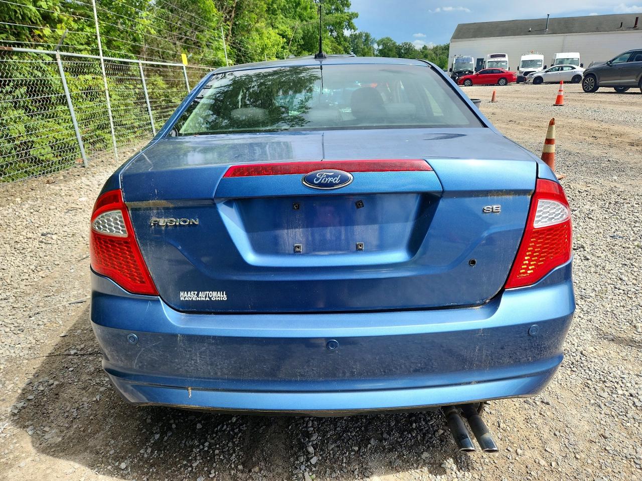 2010 Ford Fusion Se Blue vin: 3FAHP0HA5AR177176