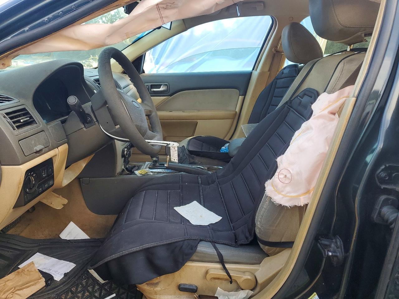 2010 Ford Fusion Se Black vin: 3FAHP0HA5AR187660