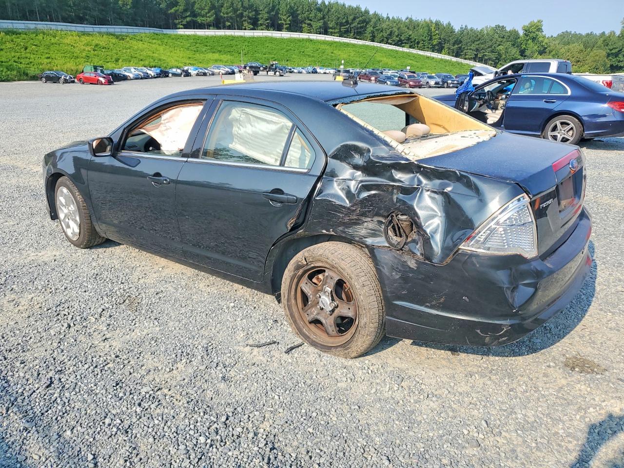 2010 Ford Fusion Se Black vin: 3FAHP0HA5AR187660