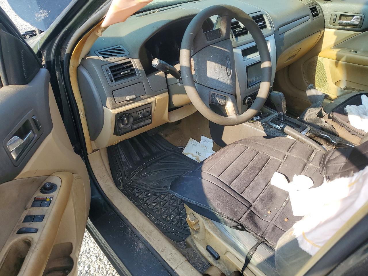 2010 Ford Fusion Se Black vin: 3FAHP0HA5AR187660