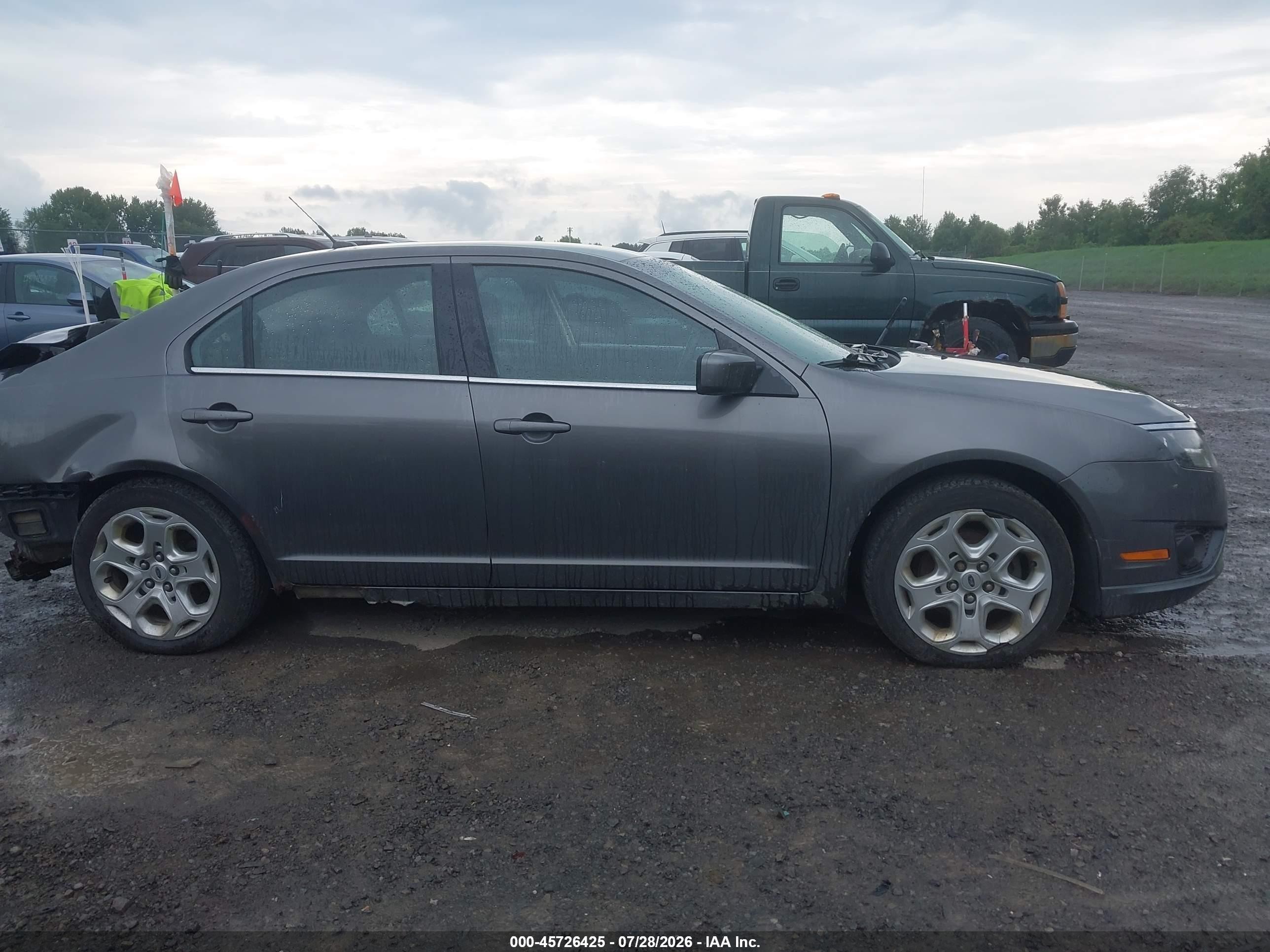 2010 Ford Fusion Se Gray vin: 3FAHP0HA5AR242009