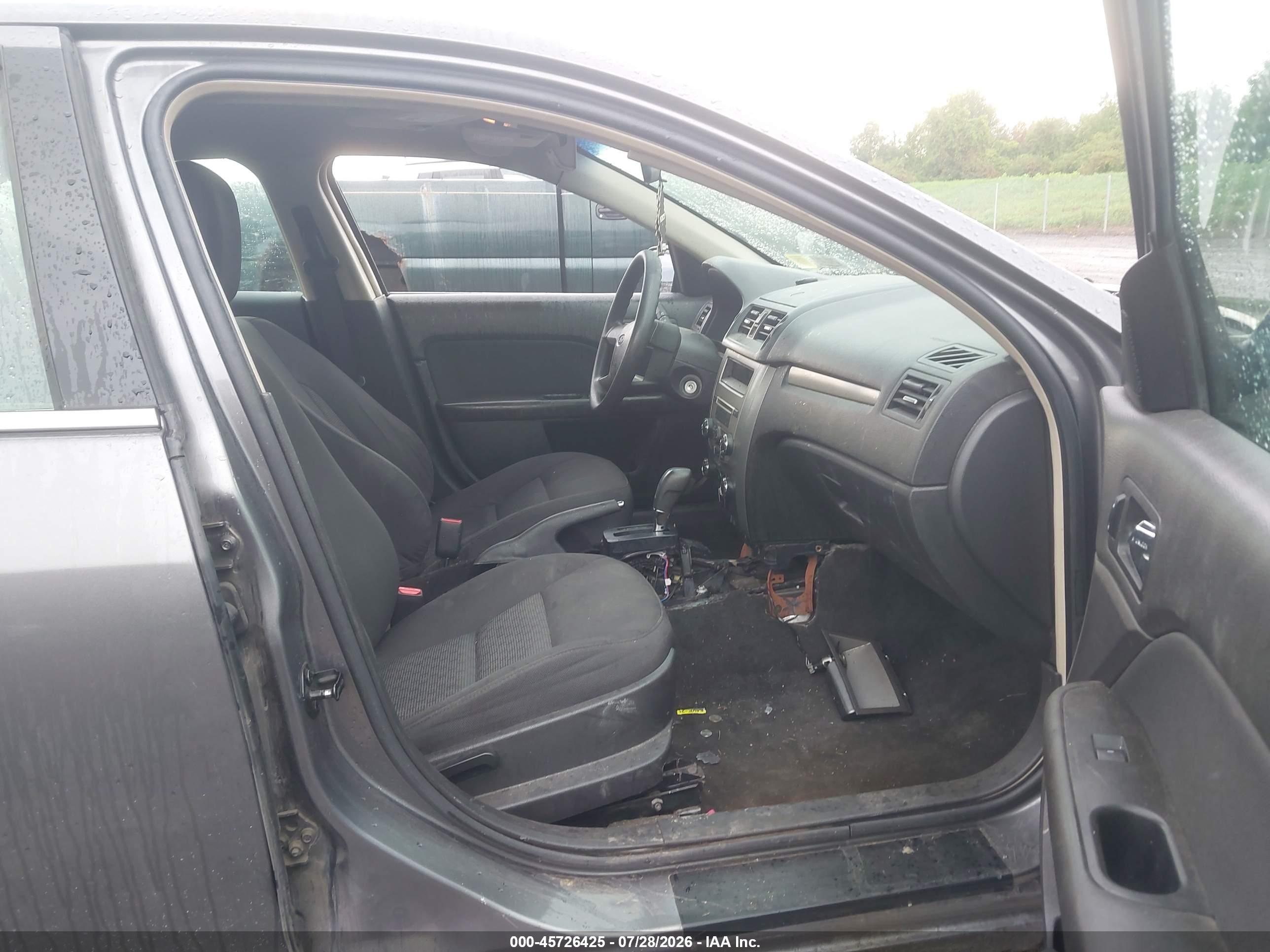 2010 Ford Fusion Se Gray vin: 3FAHP0HA5AR242009