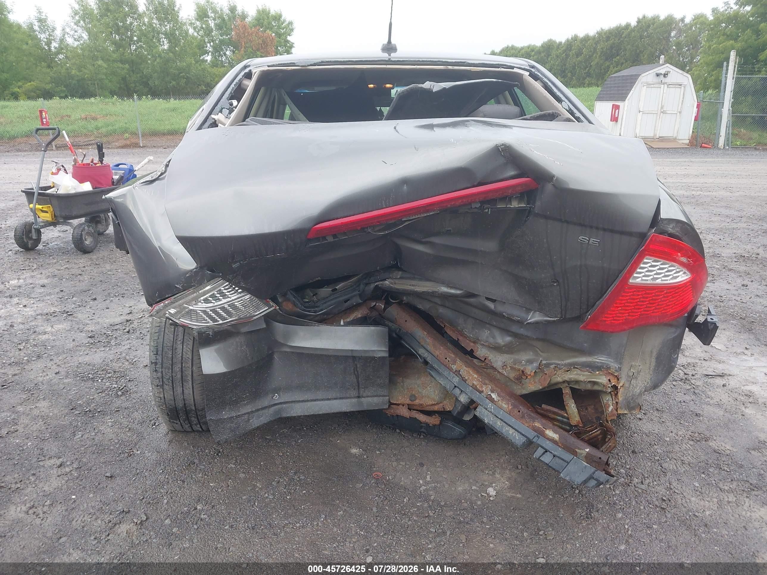 2010 Ford Fusion Se Gray vin: 3FAHP0HA5AR242009