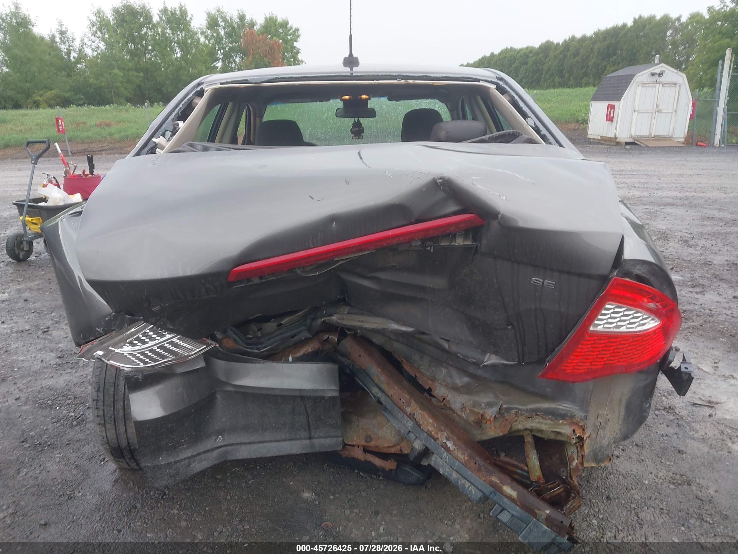 2010 Ford Fusion Se Gray vin: 3FAHP0HA5AR242009