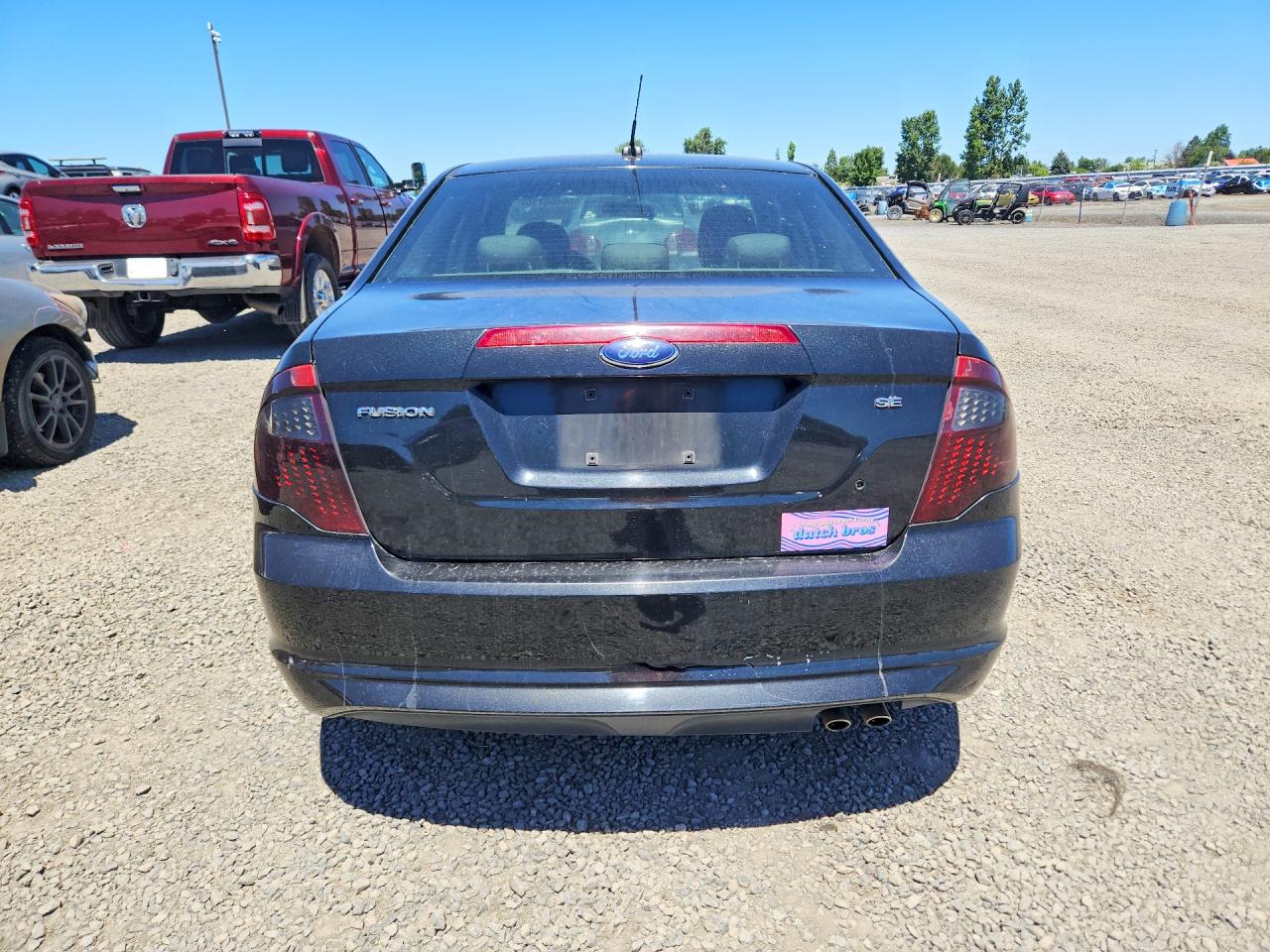 2010 Ford Fusion Se Black vin: 3FAHP0HA5AR252152