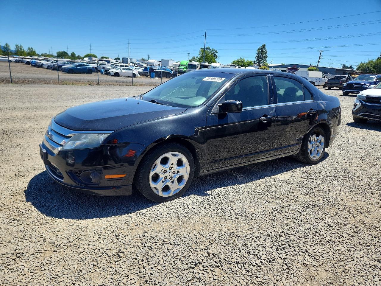 2010 Ford Fusion Se Black vin: 3FAHP0HA5AR252152