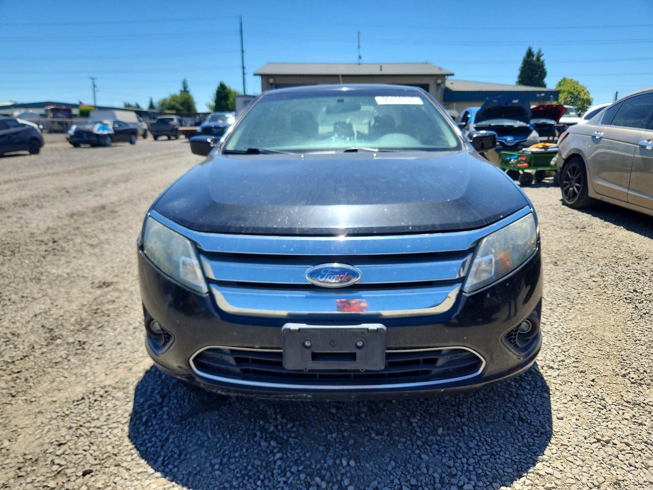 2010 Ford Fusion Se Black vin: 3FAHP0HA5AR252152