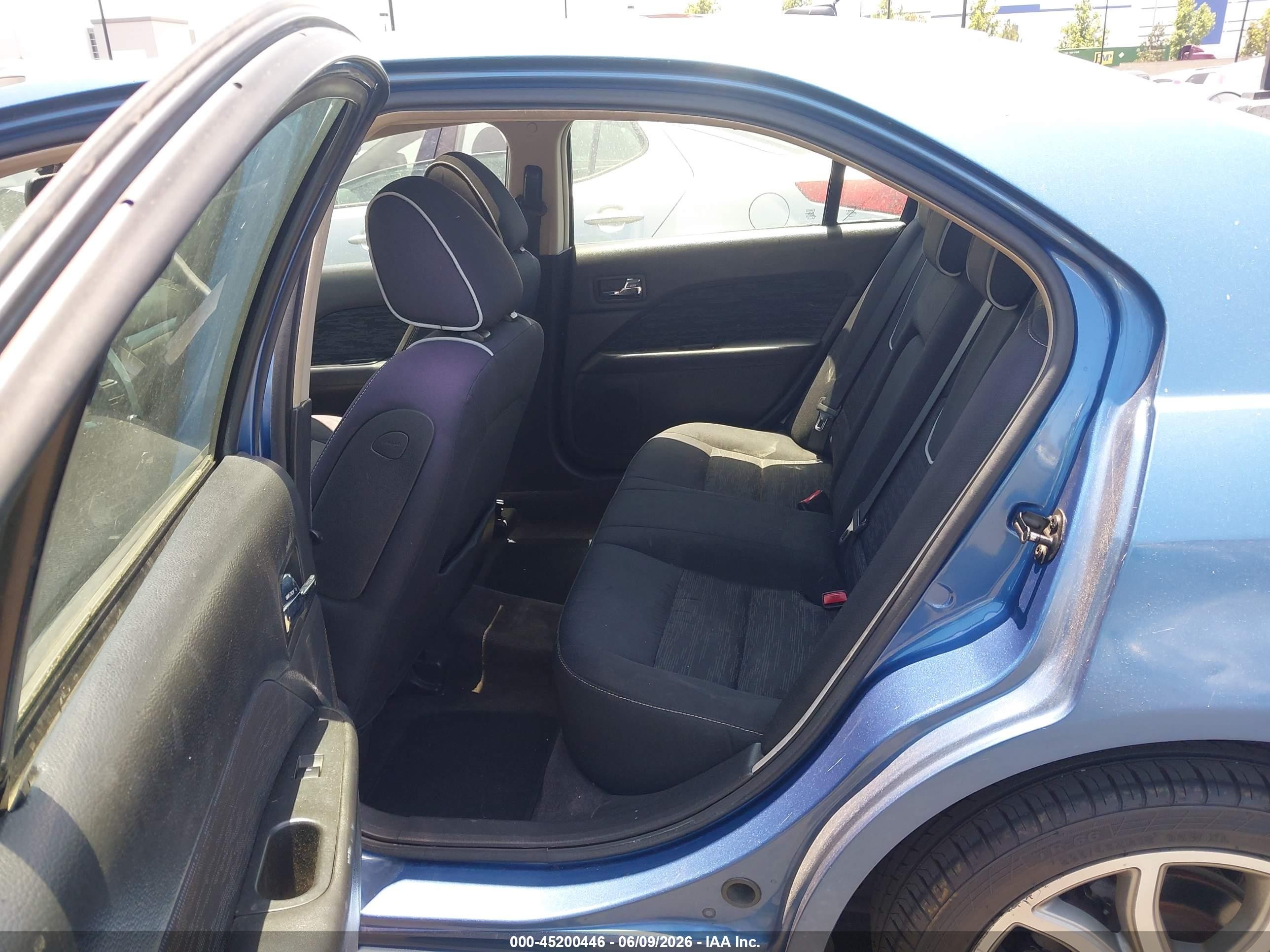 2010 Ford Fusion Se Blue vin: 3FAHP0HA5AR260817
