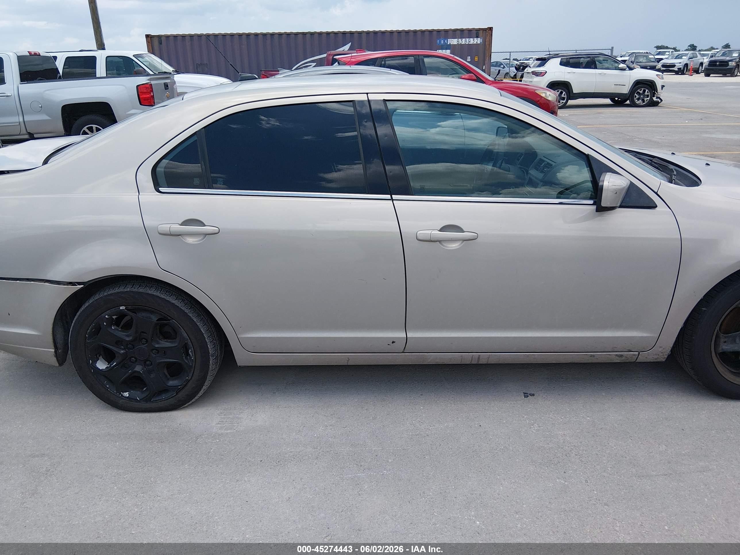 2010 Ford Fusion Se Cream vin: 3FAHP0HA5AR272594