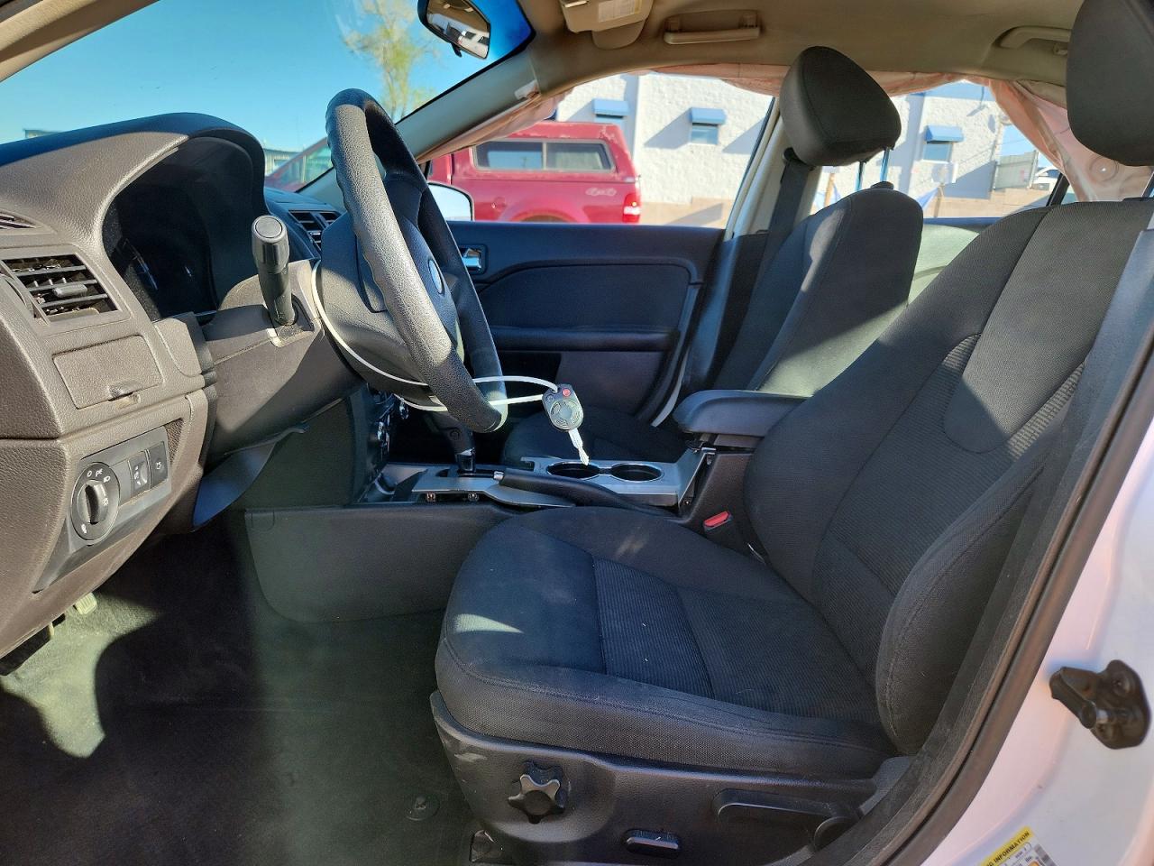 2010 Ford Fusion Se White vin: 3FAHP0HA5AR288018