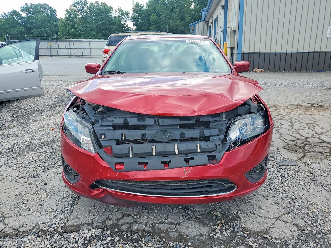 2010 Ford Fusion Se Red vin: 3FAHP0HA5AR294904