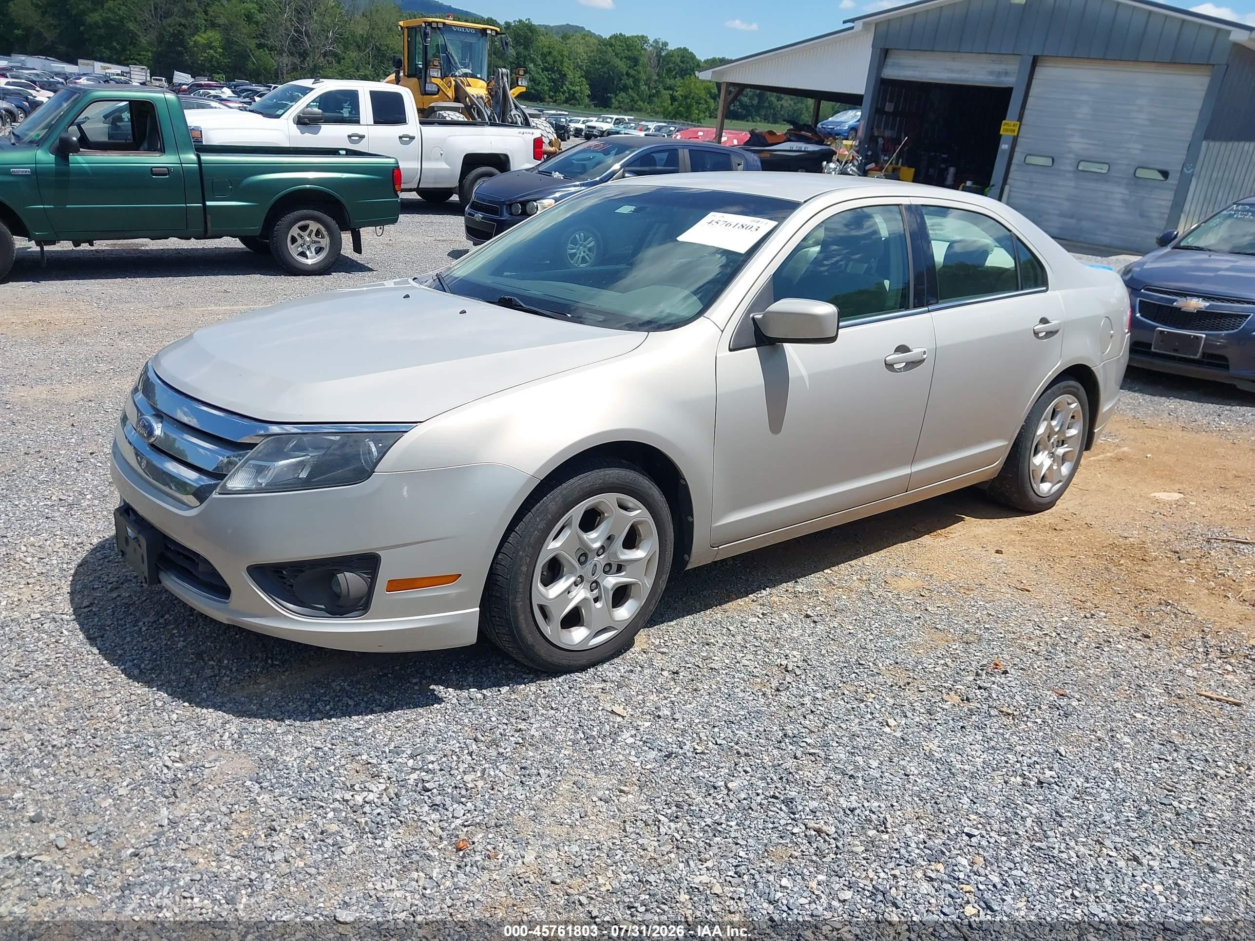 2010 Ford Fusion Se Gold vin: 3FAHP0HA5AR297544
