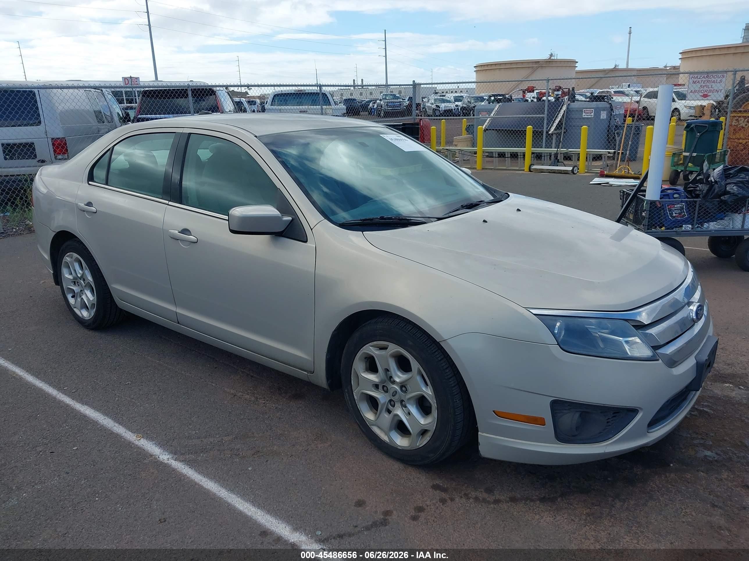 2010 Ford Fusion Se Gold vin: 3FAHP0HA5AR310289