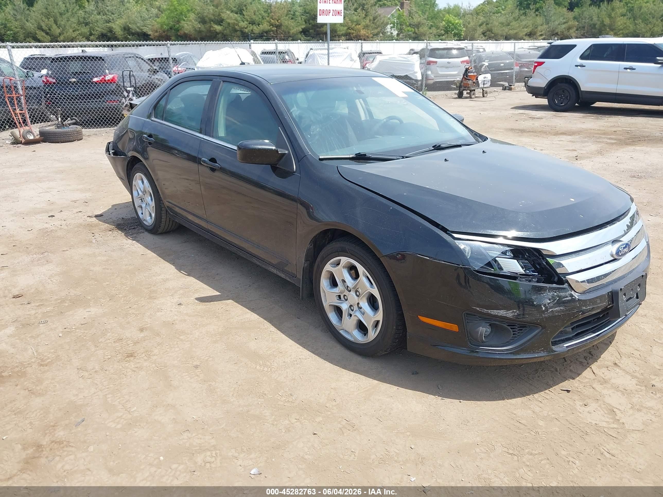 2010 Ford Fusion Se Черный vin: 3FAHP0HA5AR318280