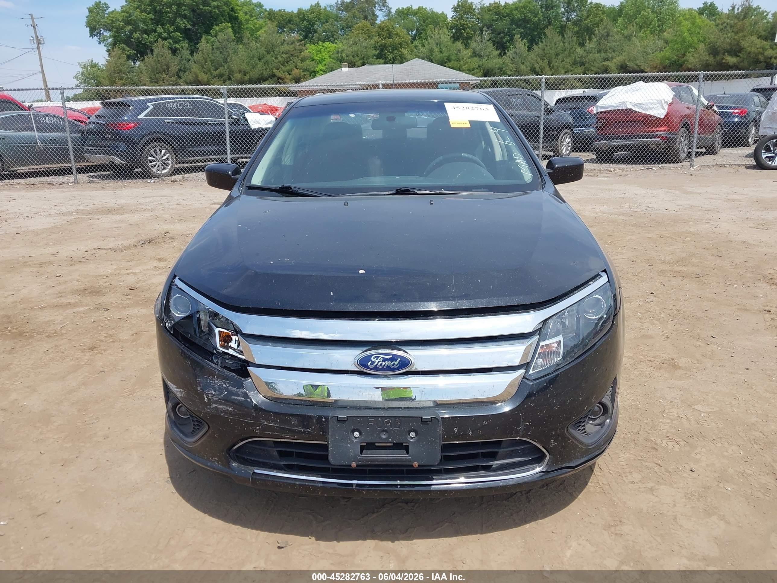 2010 Ford Fusion Se Black vin: 3FAHP0HA5AR318280