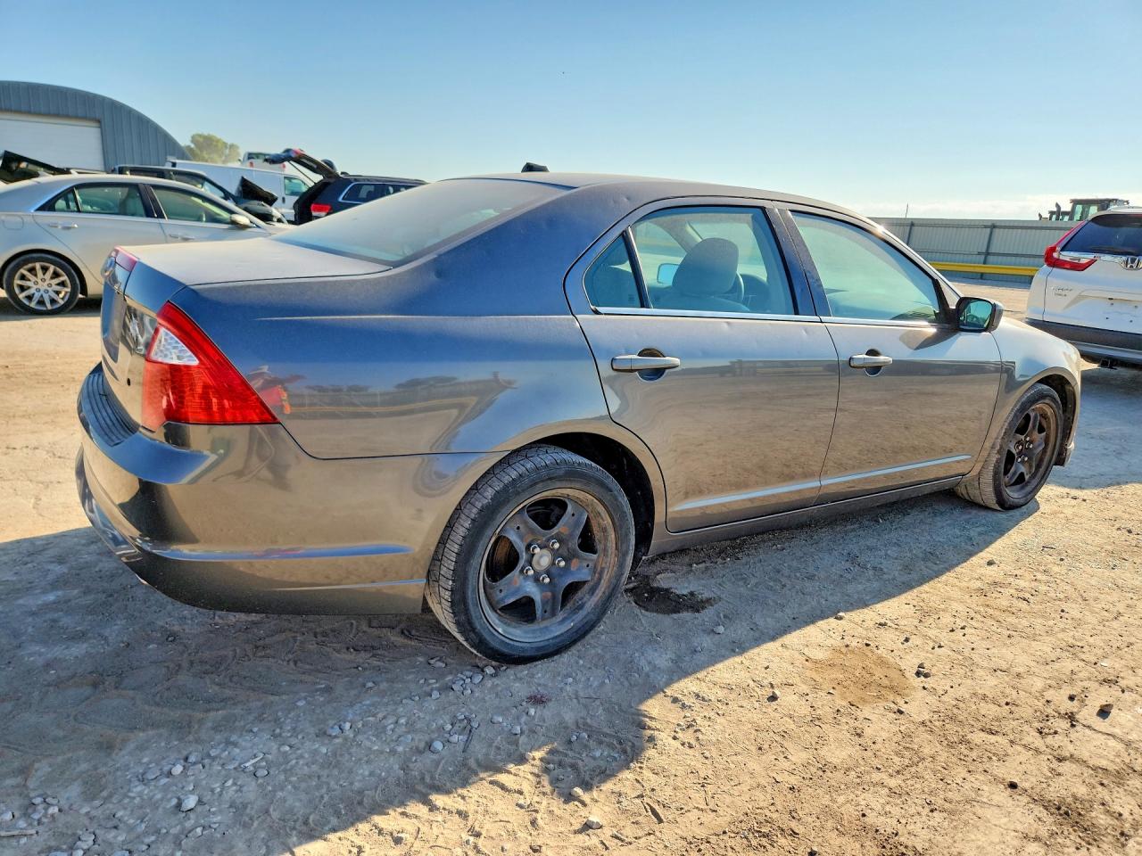 2010 Ford Fusion Se Gray vin: 3FAHP0HA5AR327271