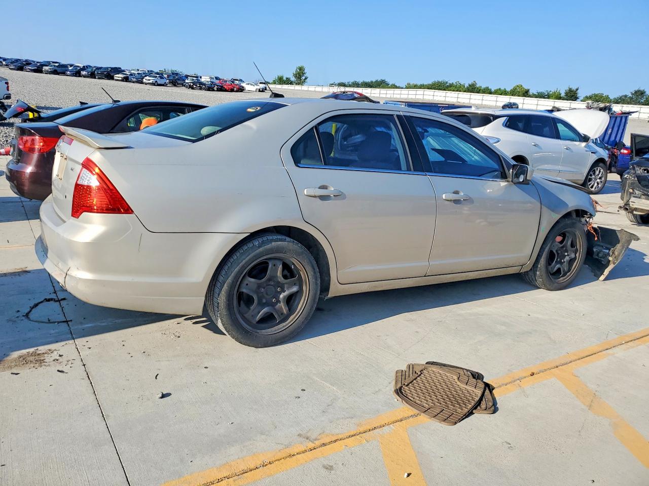 2010 Ford Fusion Se Silver vin: 3FAHP0HA5AR354230