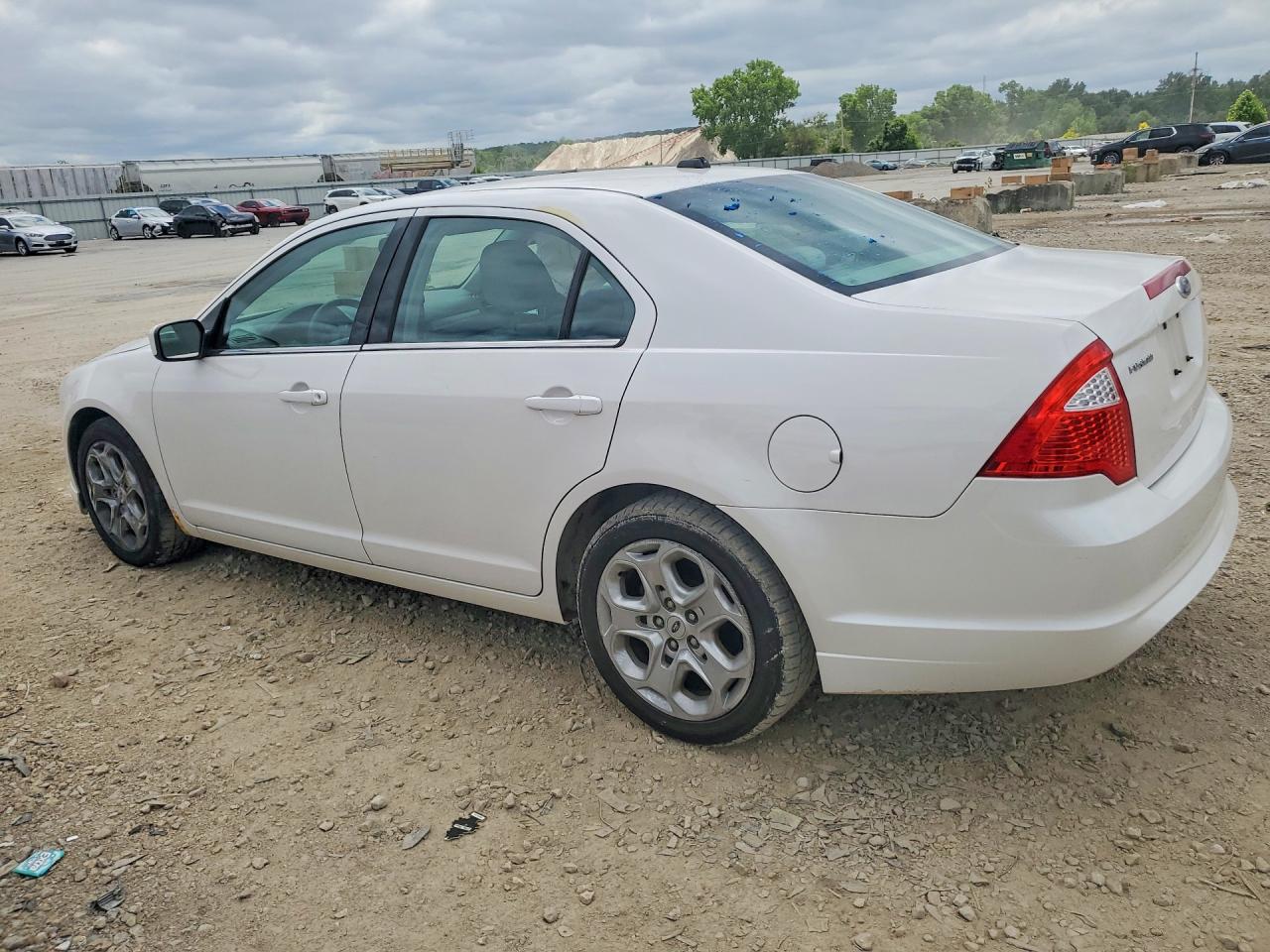 2010 Ford Fusion Se White vin: 3FAHP0HA5AR355121