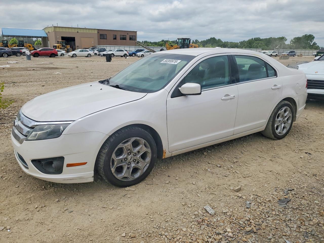 2010 Ford Fusion Se White vin: 3FAHP0HA5AR355121
