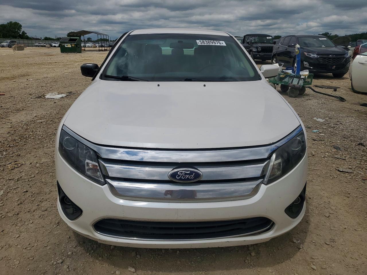 2010 Ford Fusion Se White vin: 3FAHP0HA5AR355121