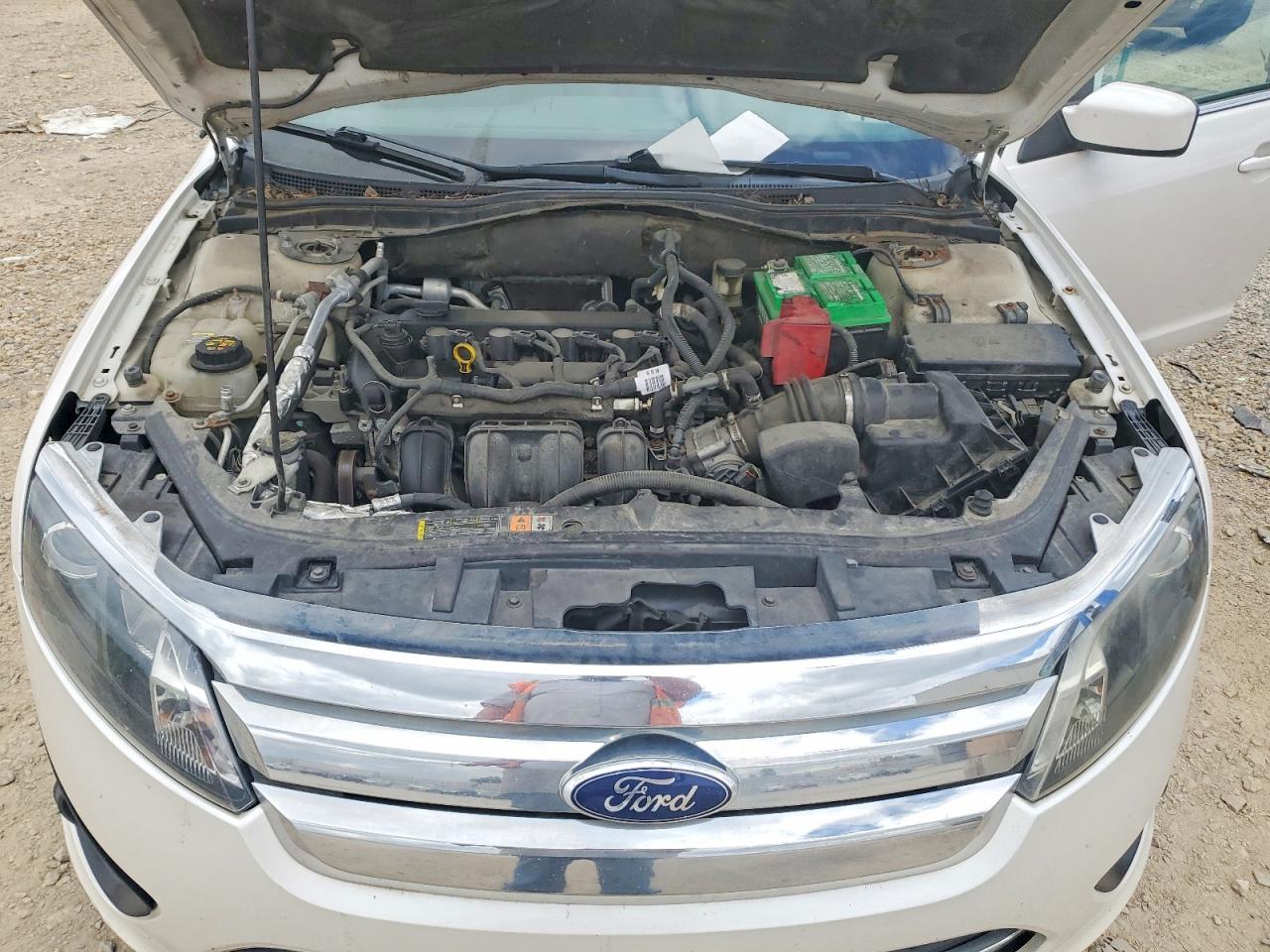 2010 Ford Fusion Se White vin: 3FAHP0HA5AR355121