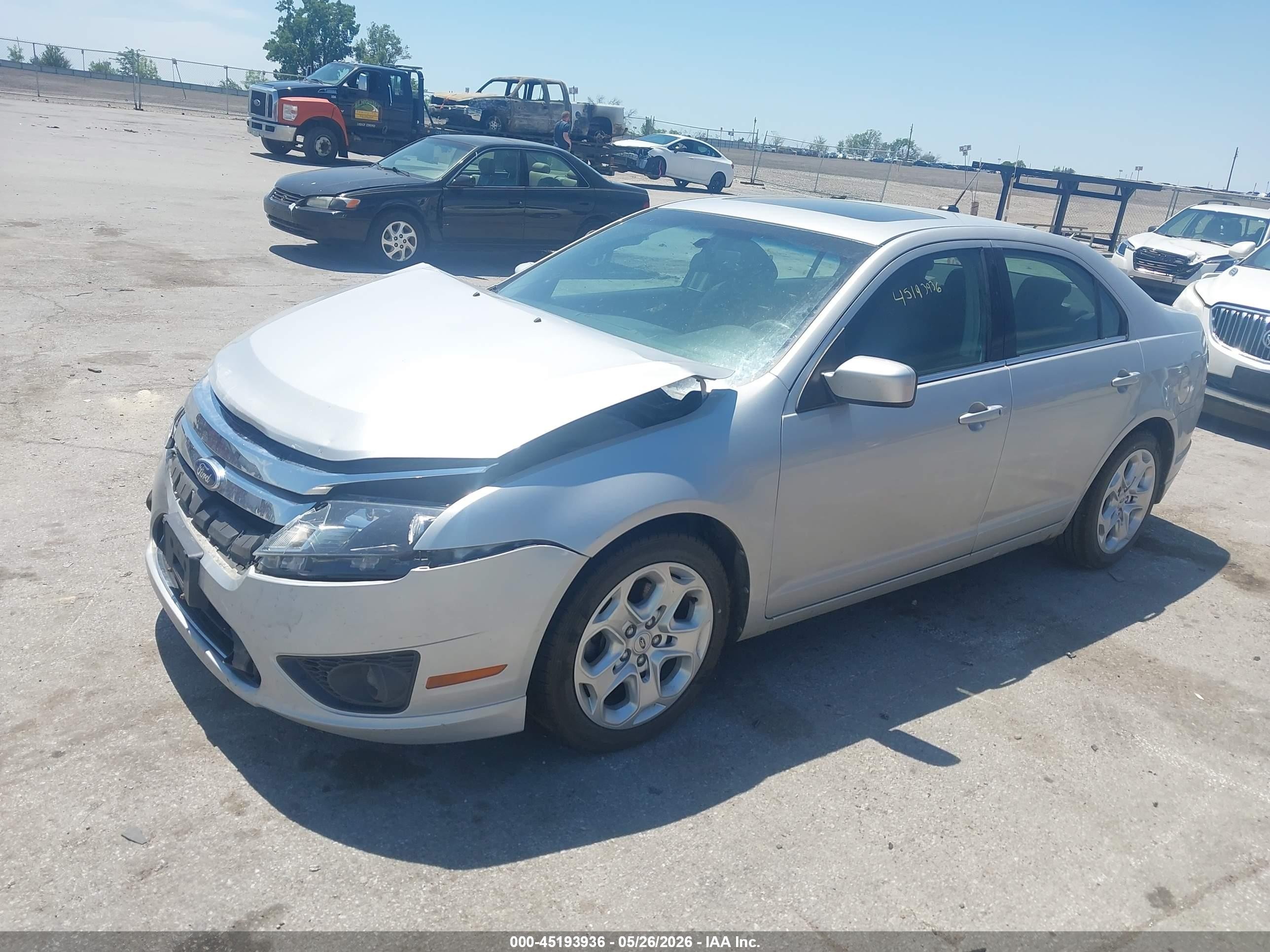 2010 Ford Fusion Se Silver vin: 3FAHP0HA5AR361260