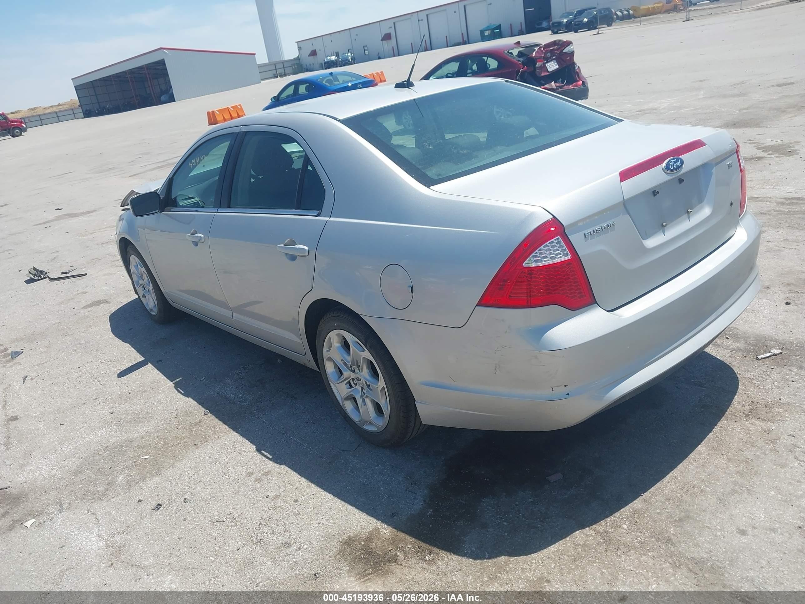 2010 Ford Fusion Se Silver vin: 3FAHP0HA5AR361260
