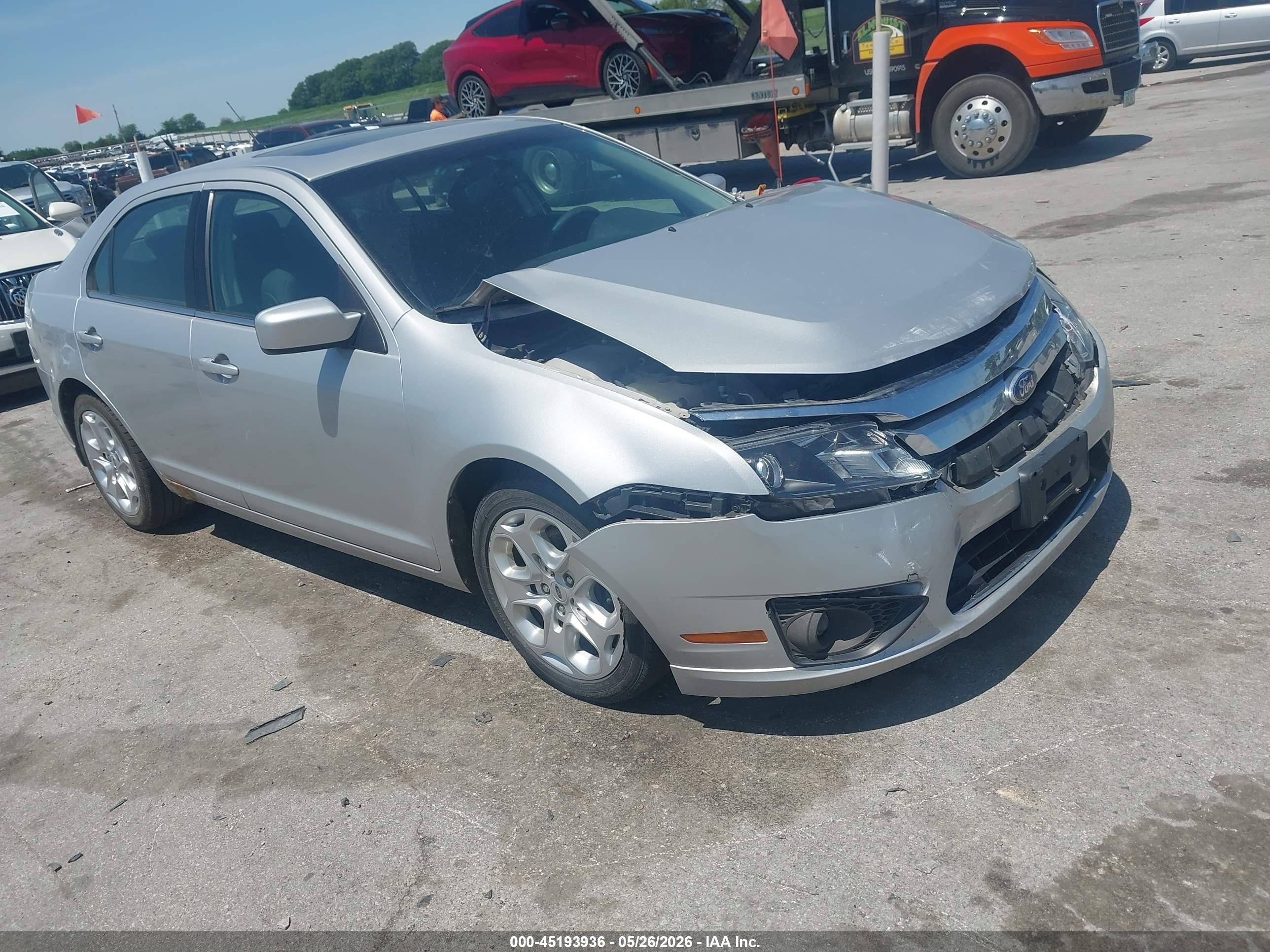 2010 Ford Fusion Se Silver vin: 3FAHP0HA5AR361260
