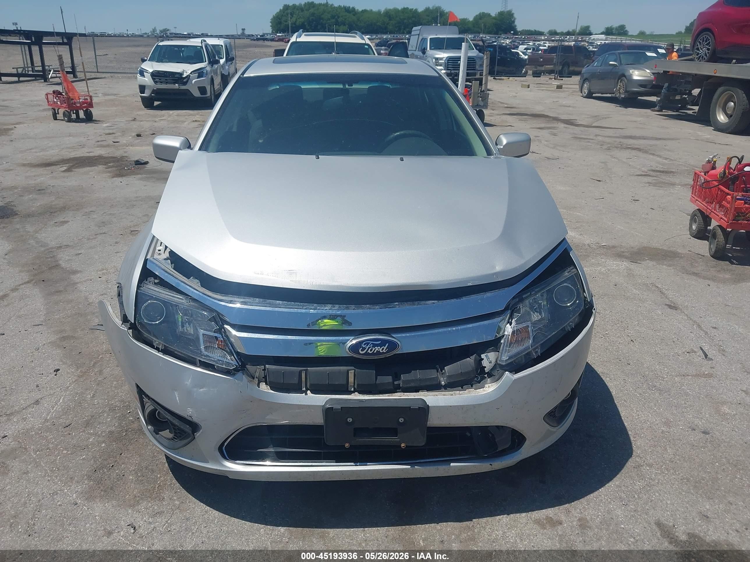2010 Ford Fusion Se Silver vin: 3FAHP0HA5AR361260