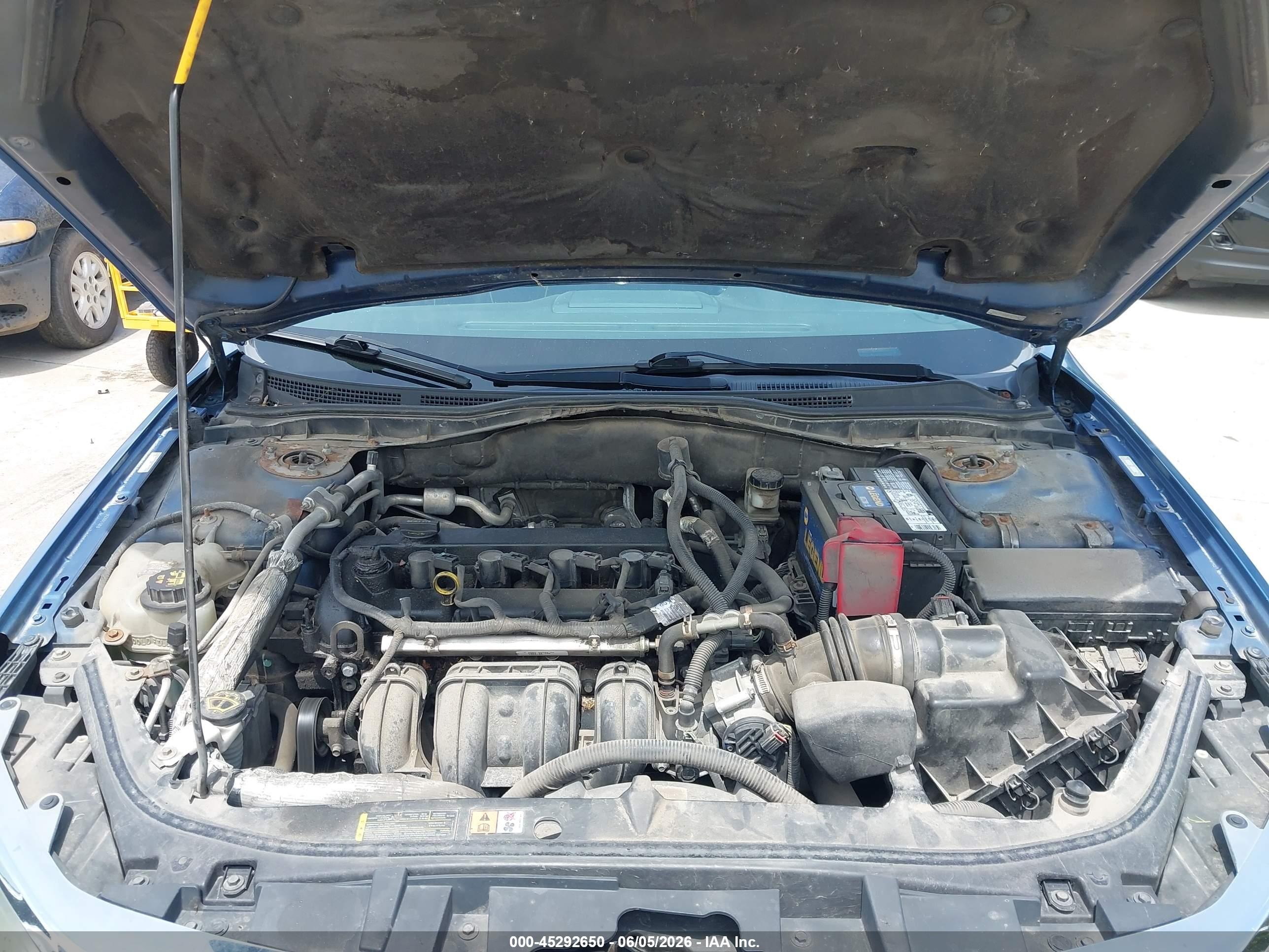 2010 Ford Fusion Se Blue vin: 3FAHP0HA5AR365891