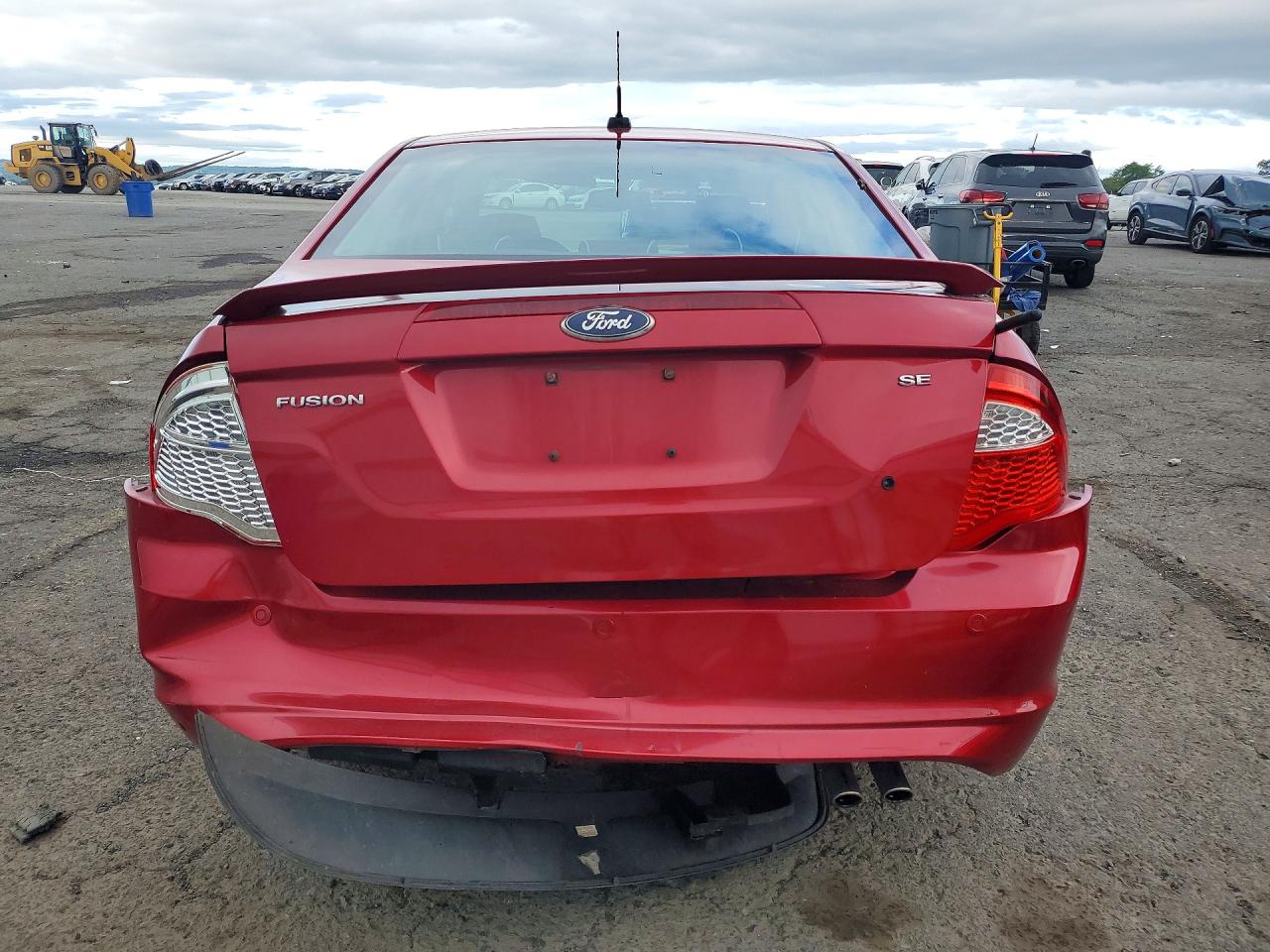 2010 Ford Fusion Se Red vin: 3FAHP0HA5AR392329