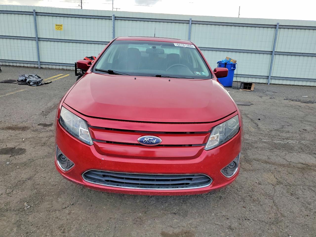 2010 Ford Fusion Se Red vin: 3FAHP0HA5AR392329