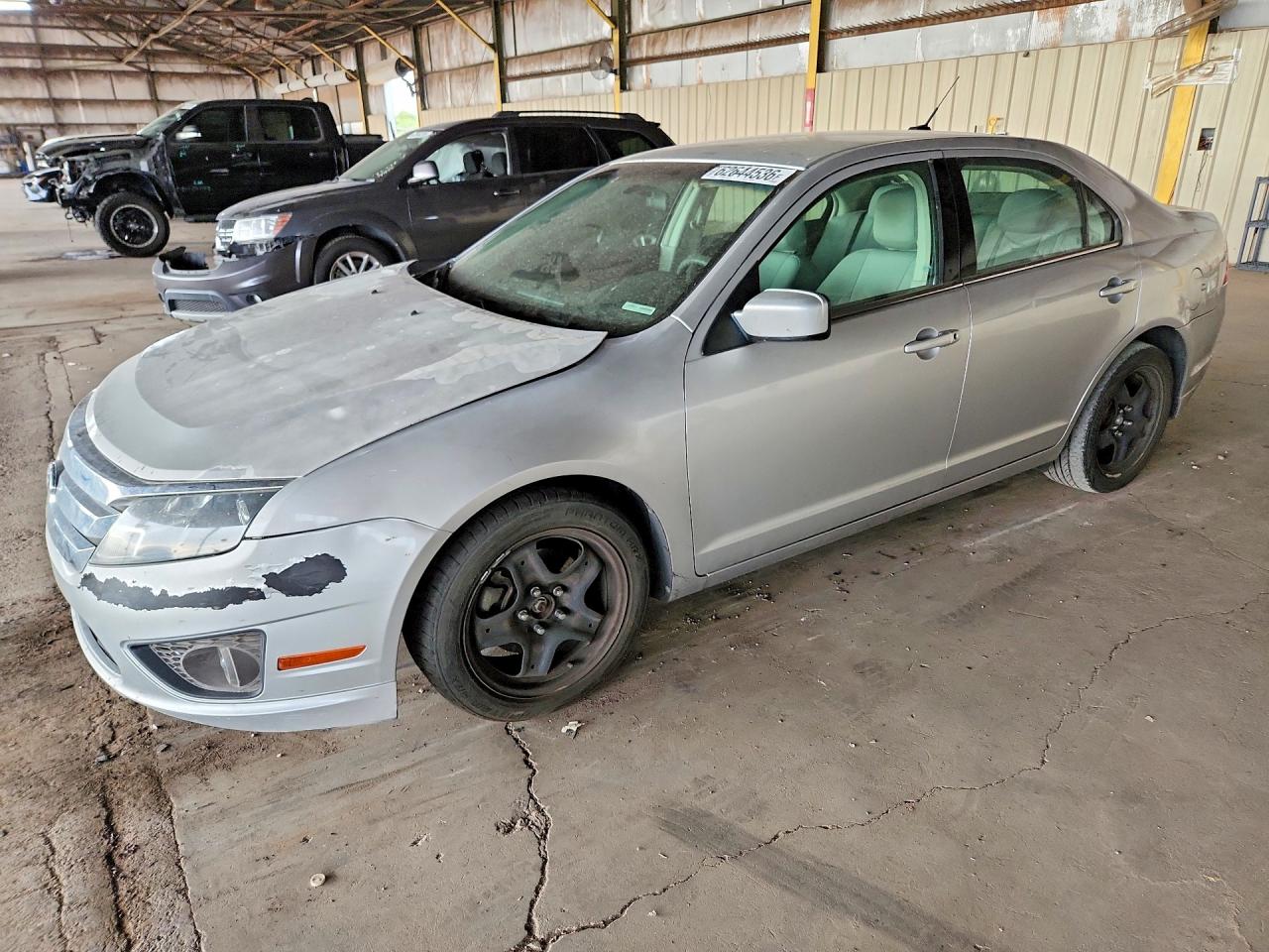 2010 Ford Fusion Se Silver vin: 3FAHP0HA5AR395893
