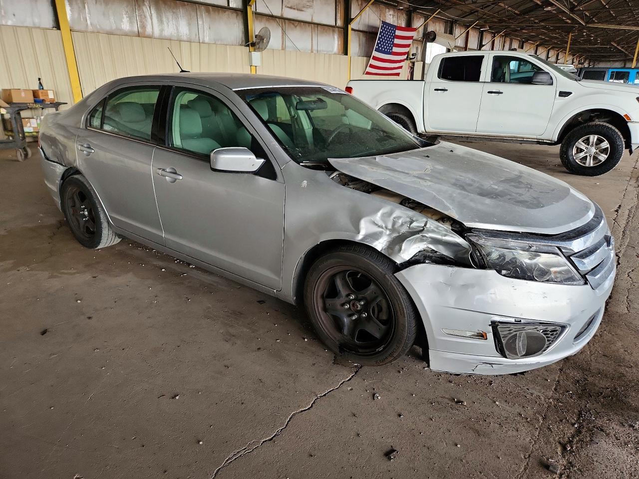 2010 Ford Fusion Se Silver vin: 3FAHP0HA5AR395893