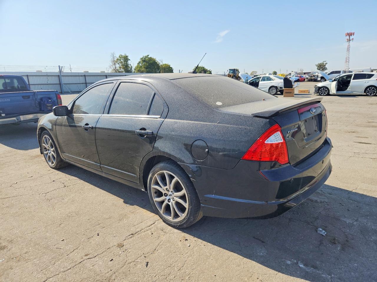 2010 Ford Fusion Se Black vin: 3FAHP0HA5AR417228