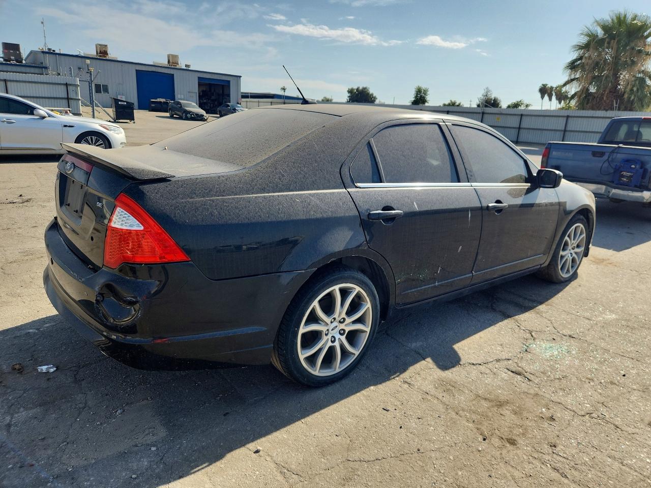 2010 Ford Fusion Se Black vin: 3FAHP0HA5AR417228