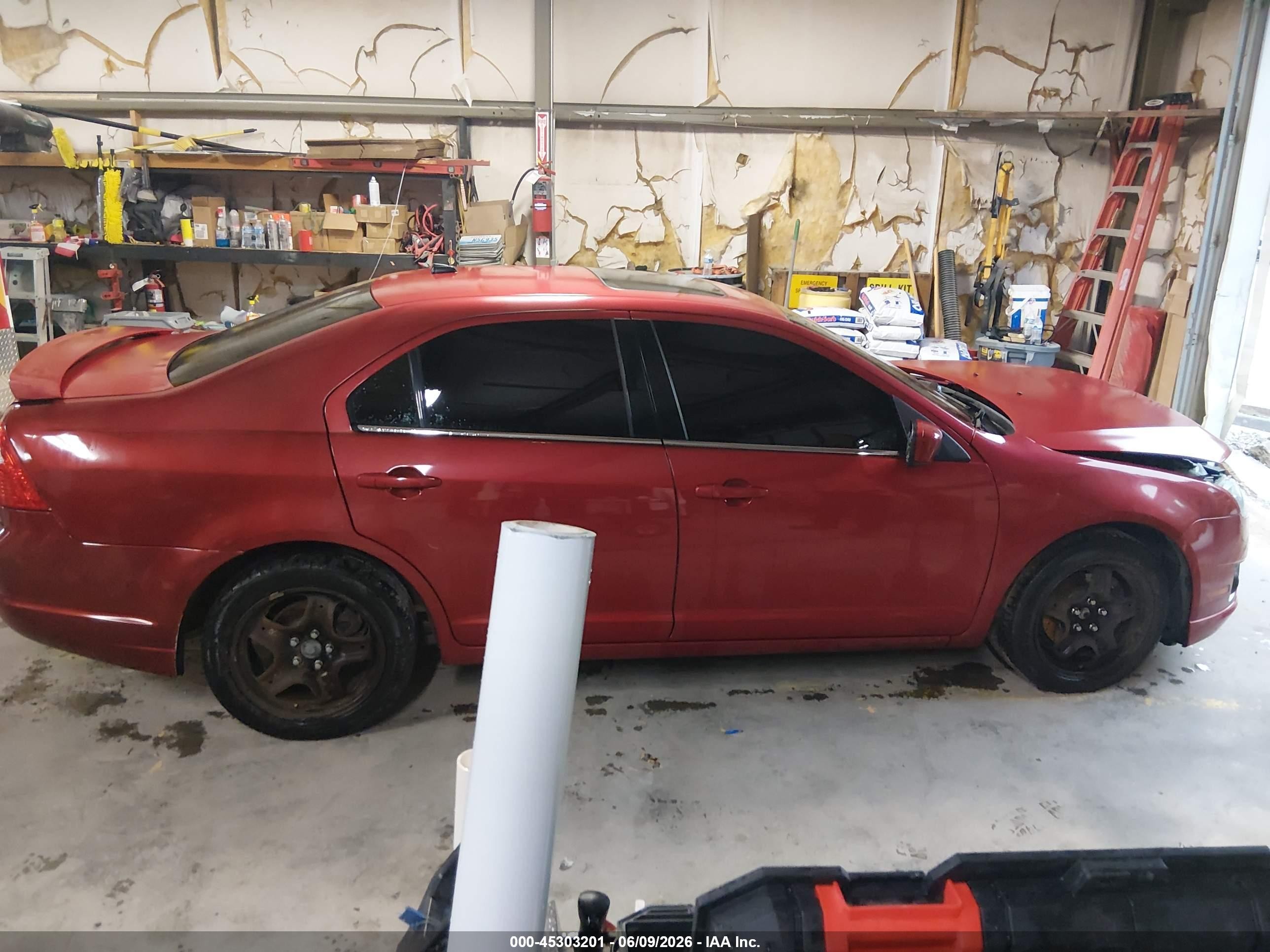 2011 Ford Fusion Se Red vin: 3FAHP0HA5BR104231