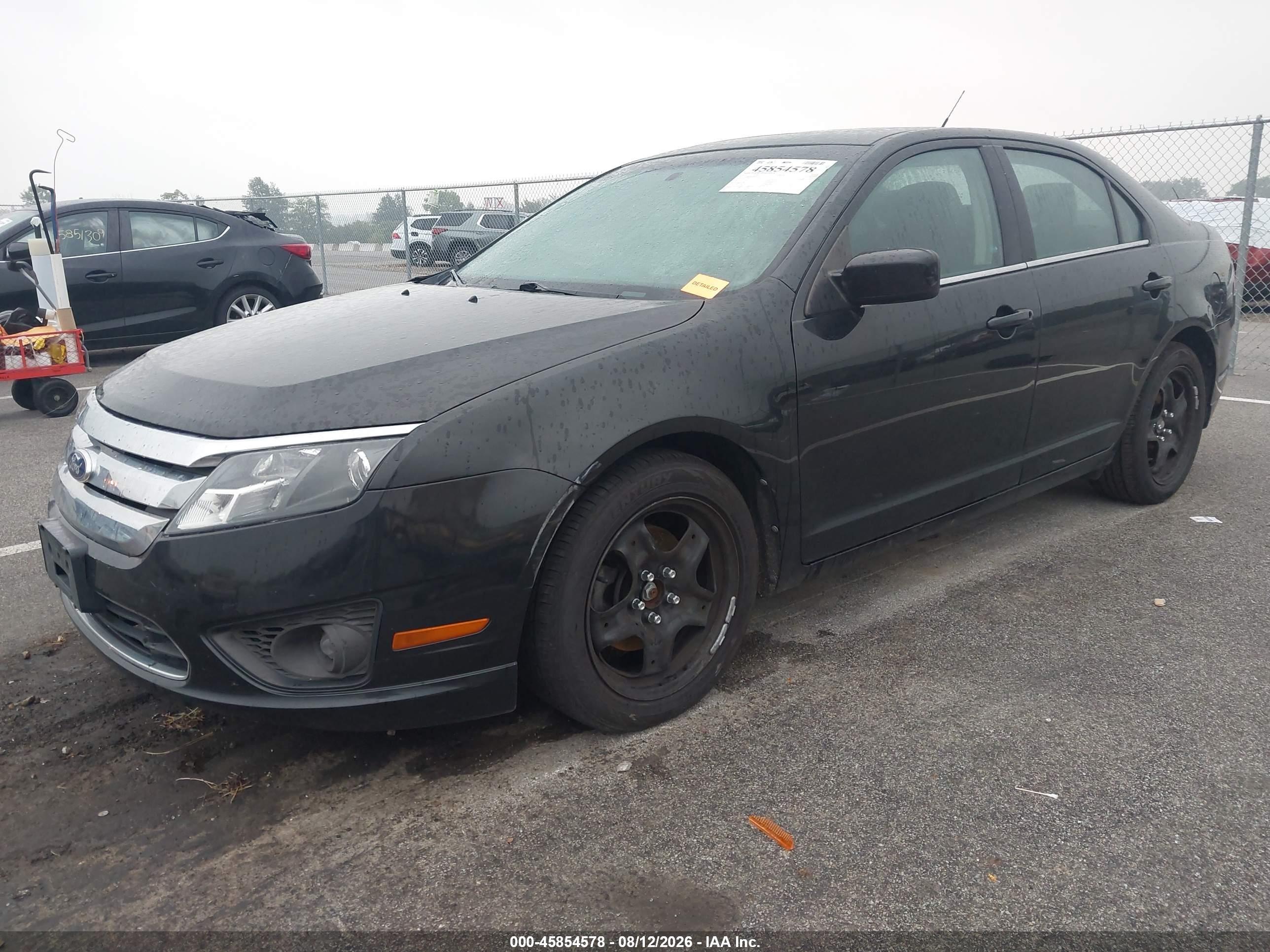 2011 Ford Fusion Se Black vin: 3FAHP0HA5BR104343