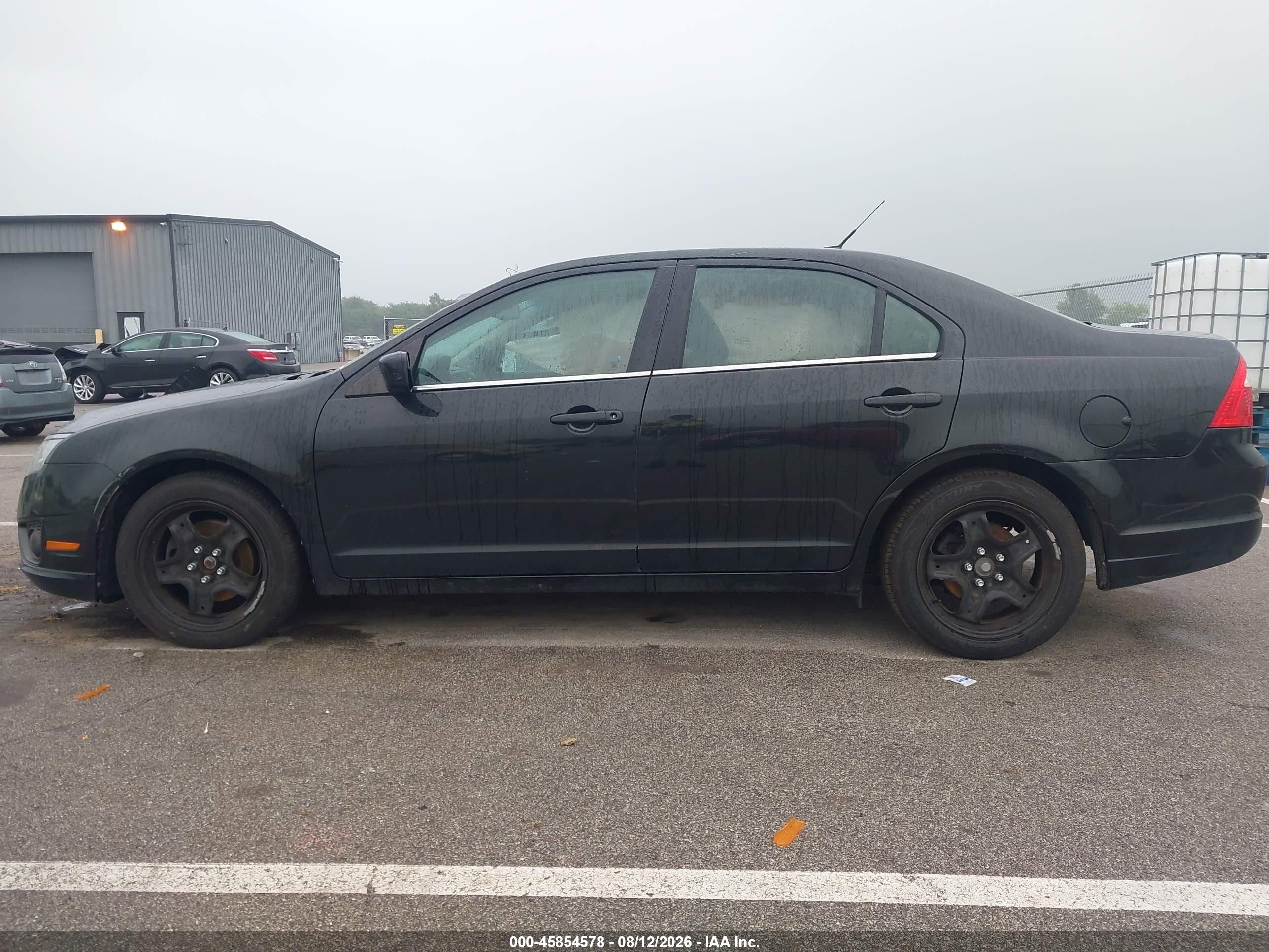 2011 Ford Fusion Se Black vin: 3FAHP0HA5BR104343