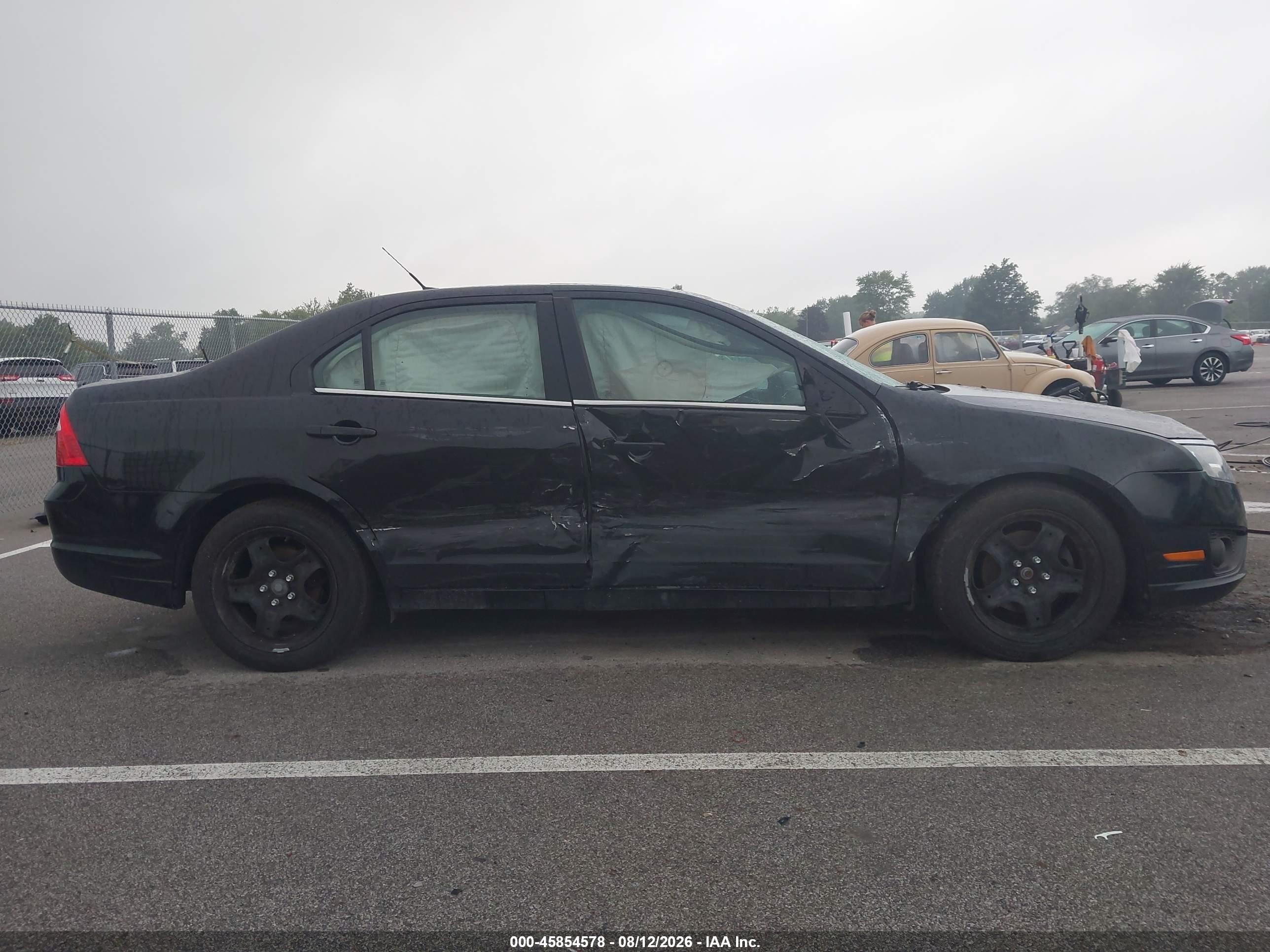2011 Ford Fusion Se Black vin: 3FAHP0HA5BR104343