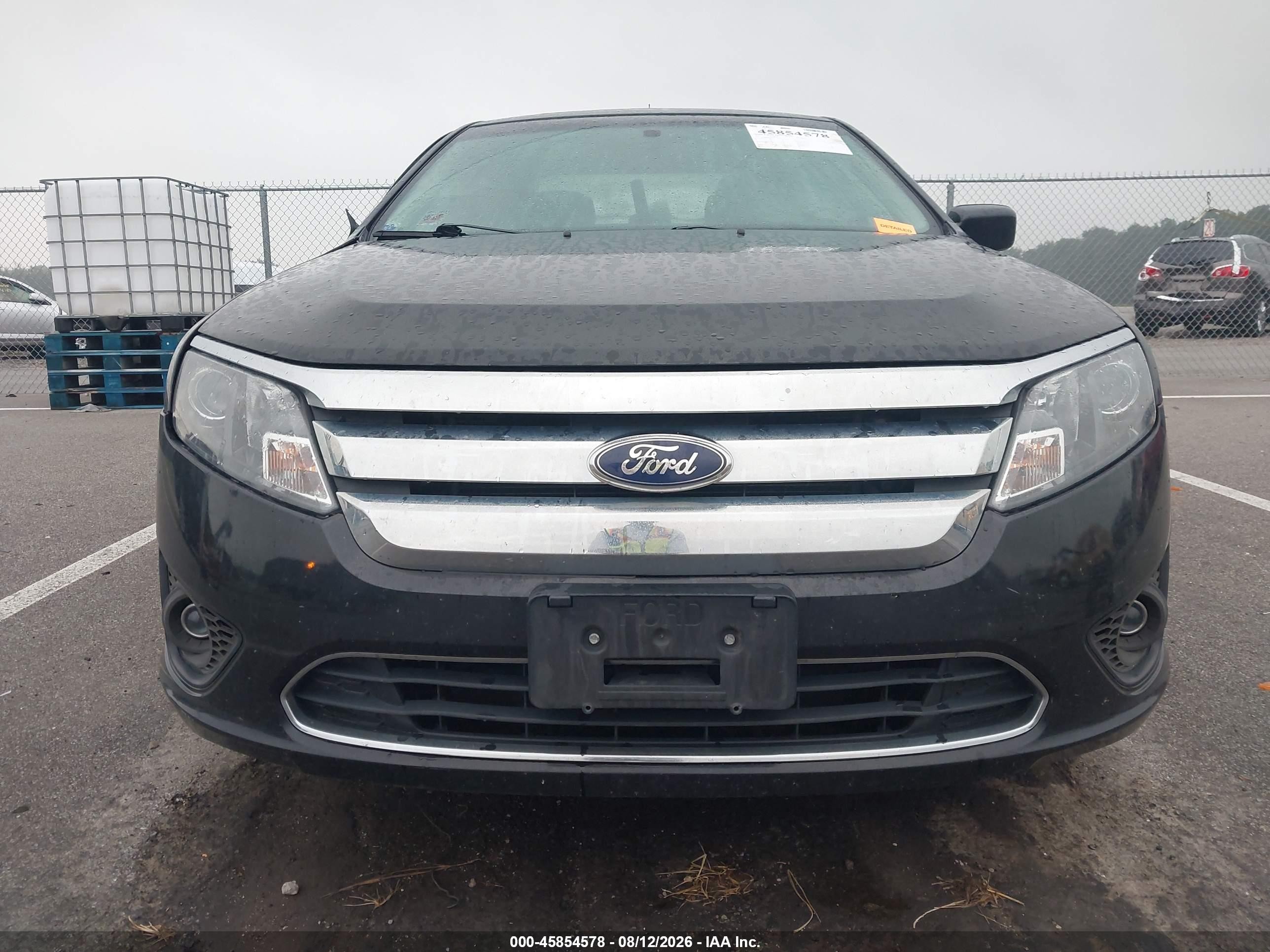 2011 Ford Fusion Se Black vin: 3FAHP0HA5BR104343